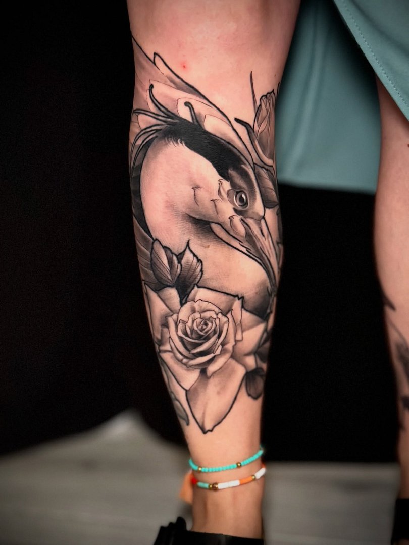 Neo-Traditional tattoo by Sebastian • Tattoo Artist Frankfurt