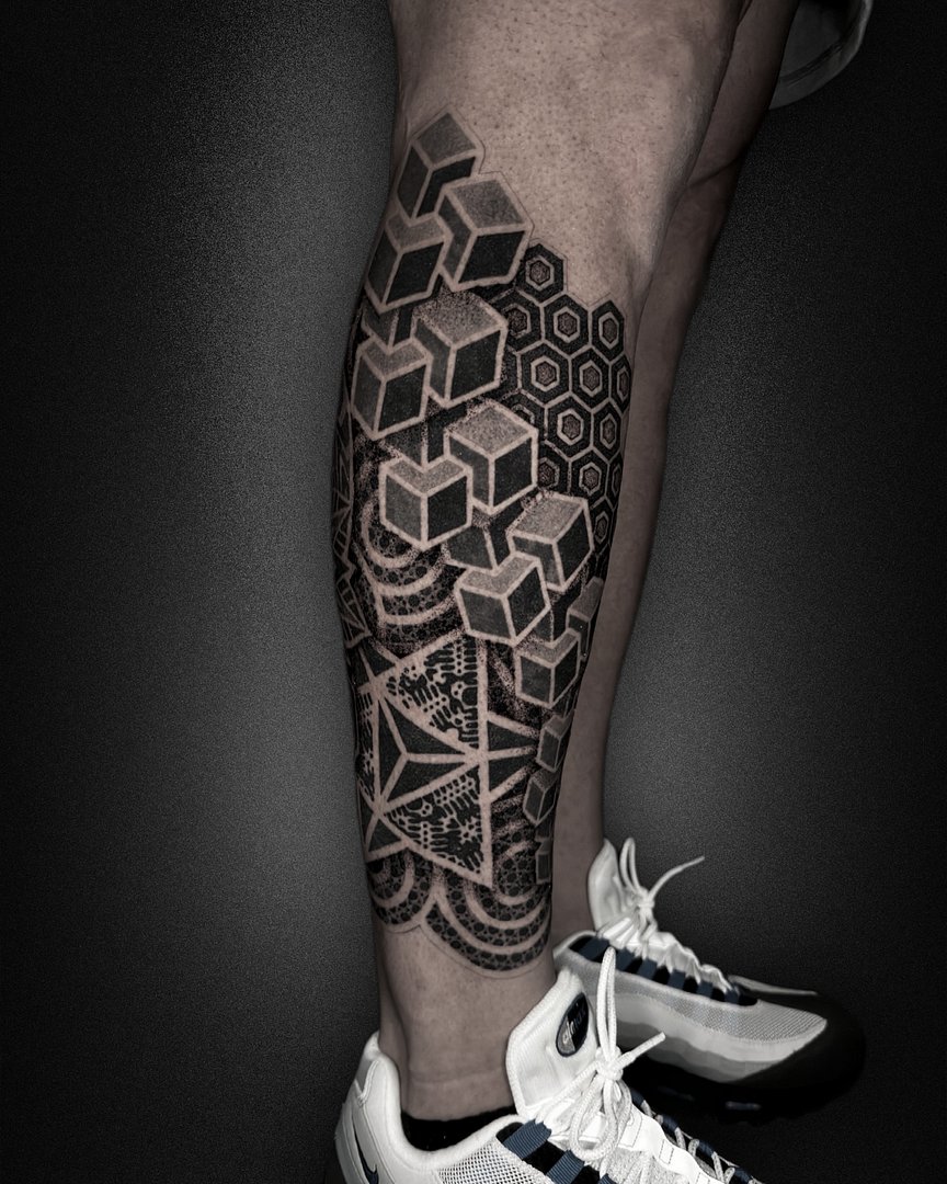 Geometric tattoo