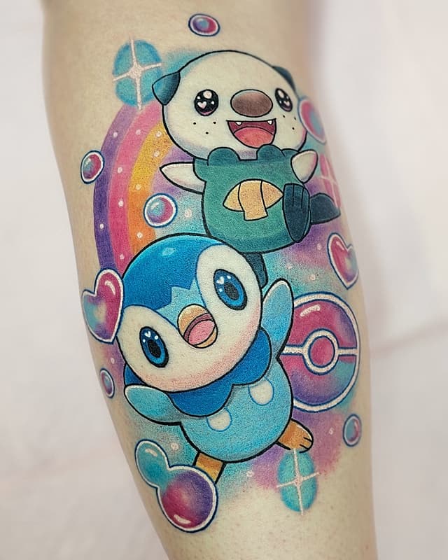 Pop culture tattoo by Sally Lee Tattoos