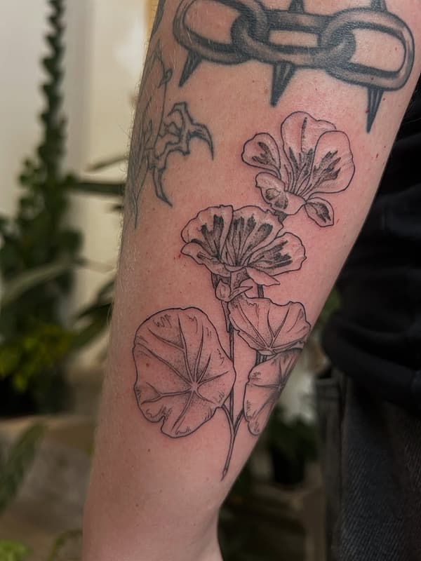 Fineline tattoo by Mira ❋ cozy art & tattoos ❋