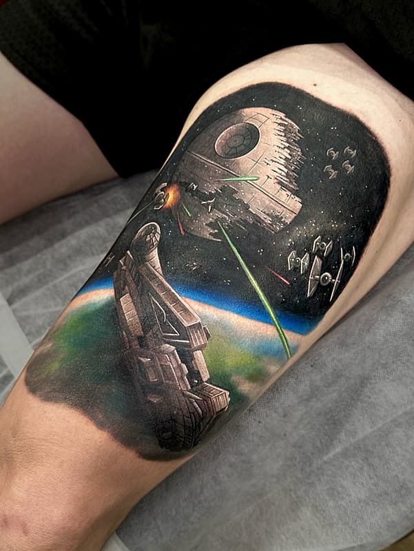 Realism (colour) tattoo by Jacob Gwynn | Gold Coast Tattoo Artist