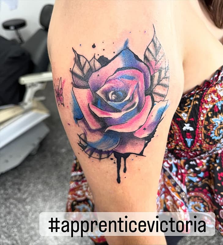 Surrealism tattoo by Apprentice Victoria