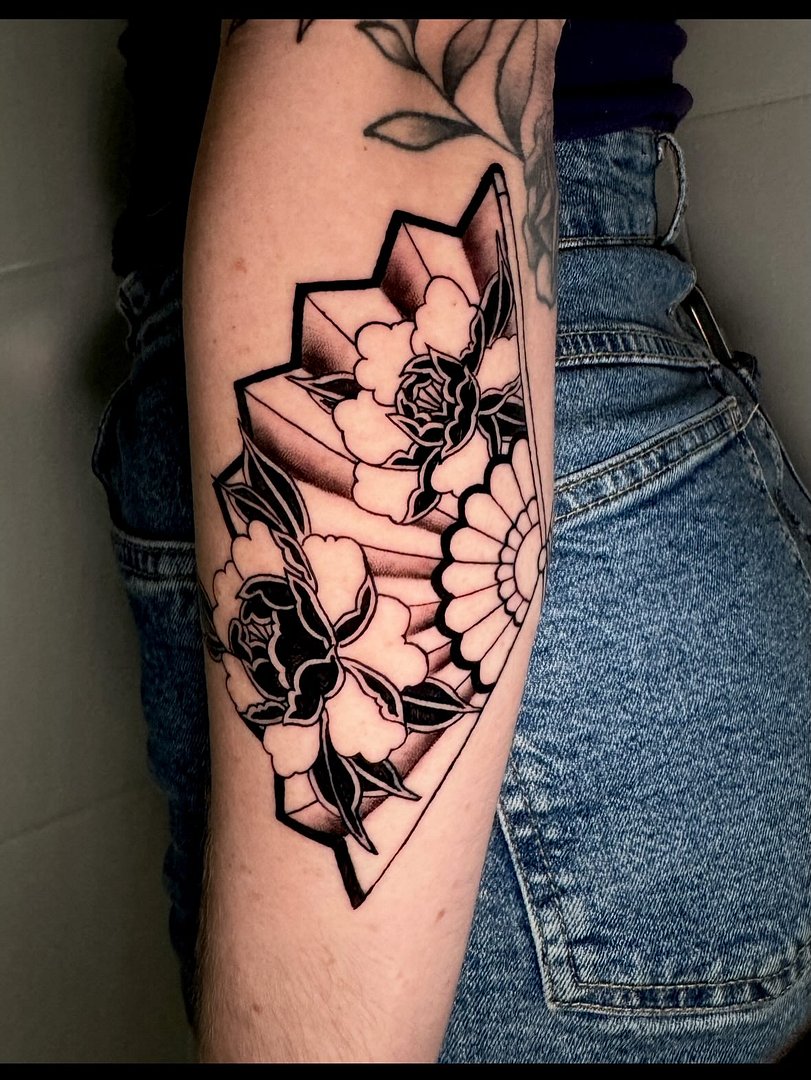 Realism (black & grey) tattoo by Jasmine