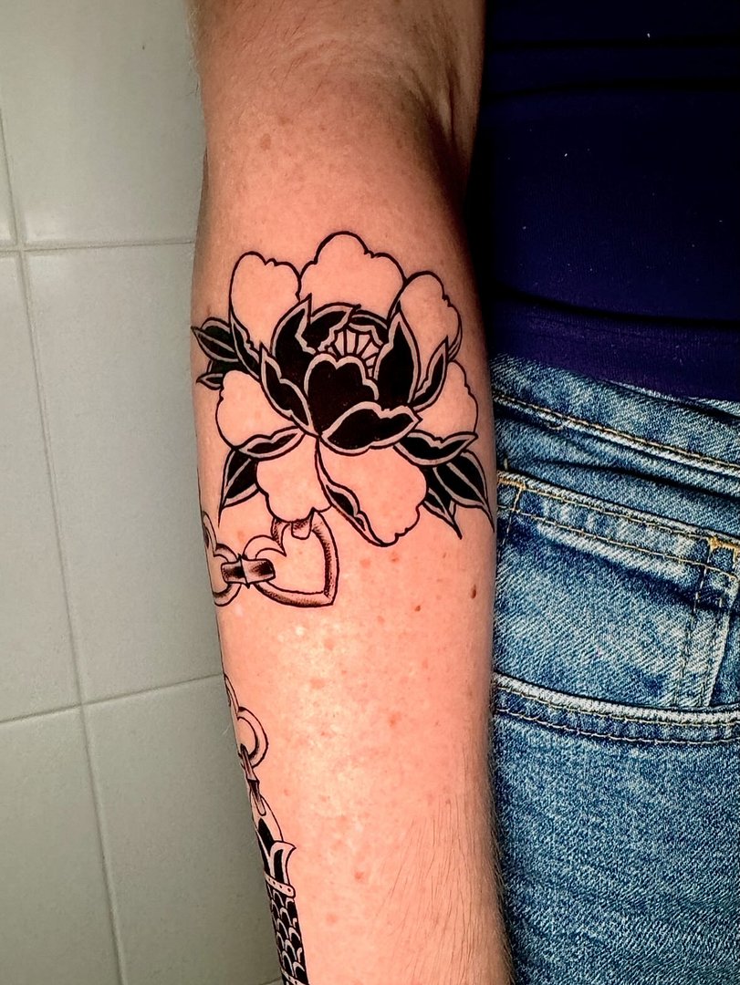 Realism (black & grey) tattoo by Jasmine