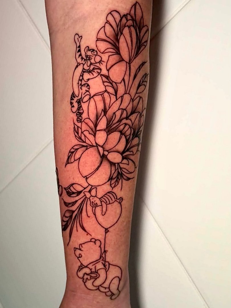 Realism (black & grey) tattoo by Jasmine