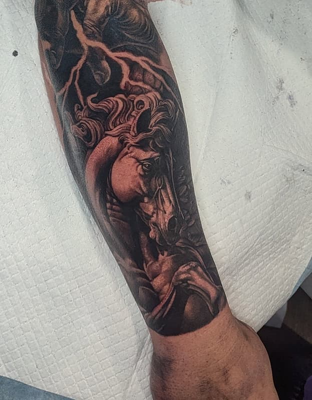 Realism (black & grey) tattoo by 𝕵𝖆𝖒𝖊𝖘 𝕵𝖊𝖓𝖐𝖎𝖓𝖘