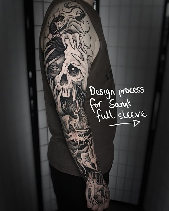 Tattoo by Jody Knight Tattoo in Melbourne