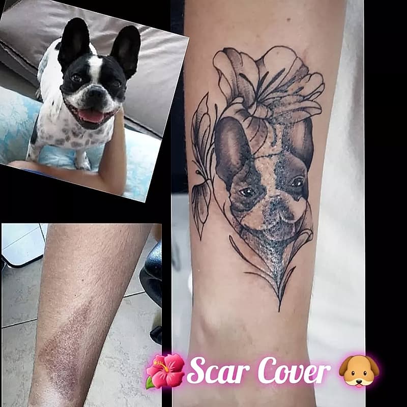 Blackwork tattoo by Erika Armstrong