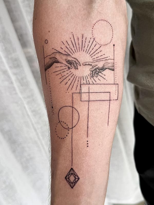 Illustrative tattoo by Isabela • Gold Coast Tattoos