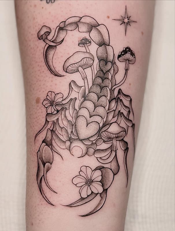 Illustrative tattoo by Isabela • Gold Coast Tattoos