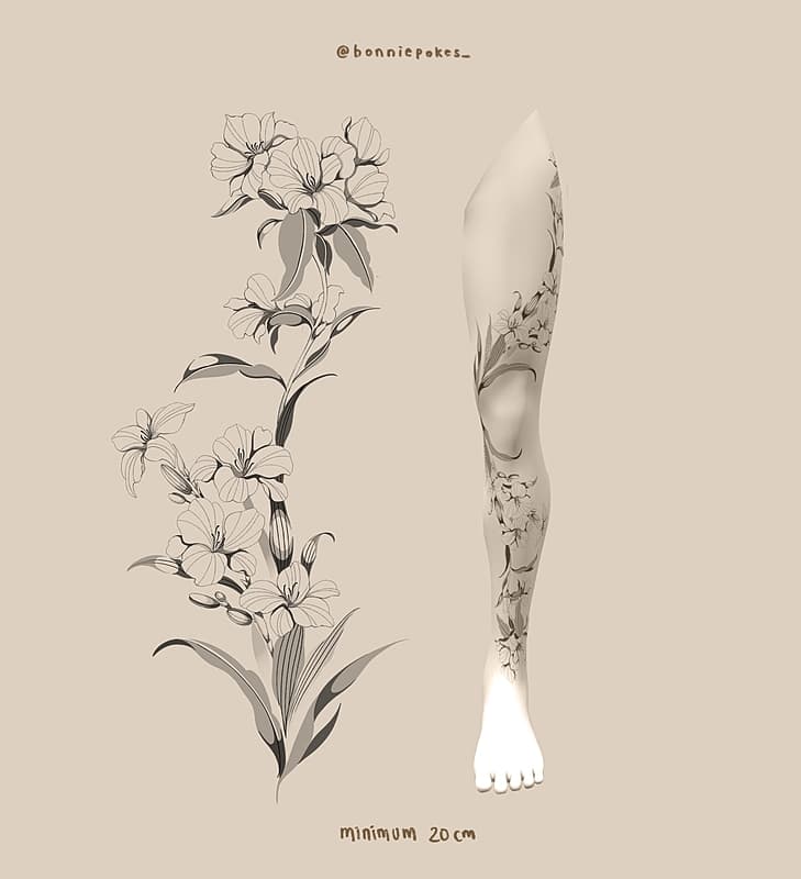 Tattoo by Bonnie in Australia