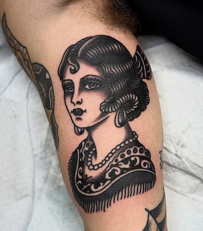 American Traditional tattoo by • CONNOR • MOOHAN • TATTOO •
