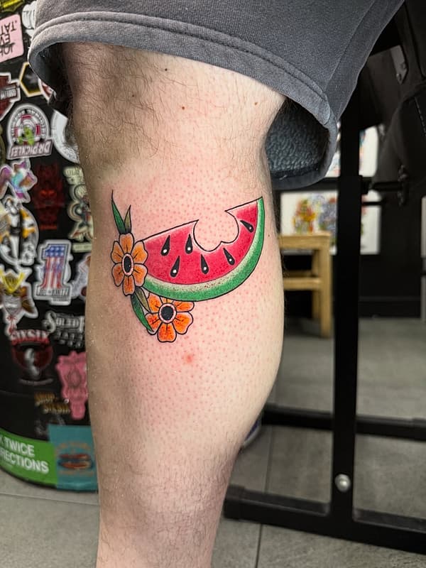 Tattoo by Tom Baker | sydney fineline traditional tattoo