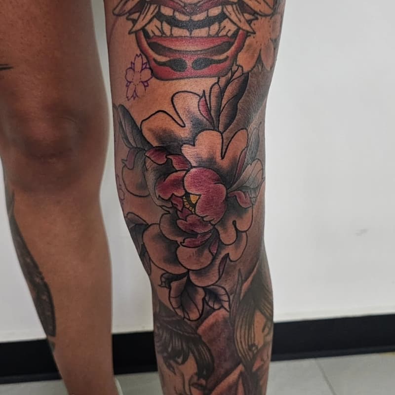 Neo-Traditional tattoo by Jamie
