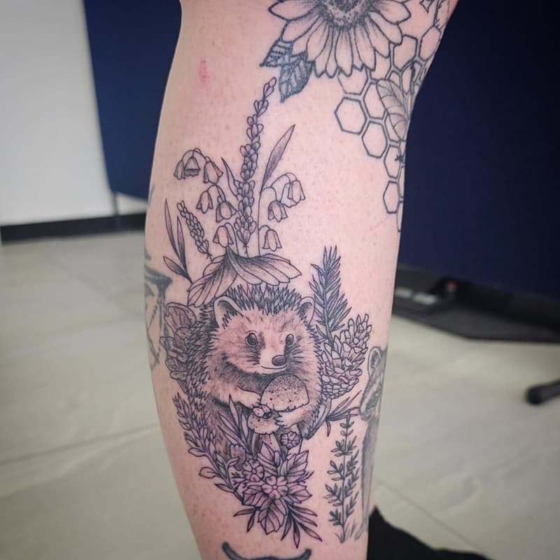 Neo-Traditional tattoo by Jamie