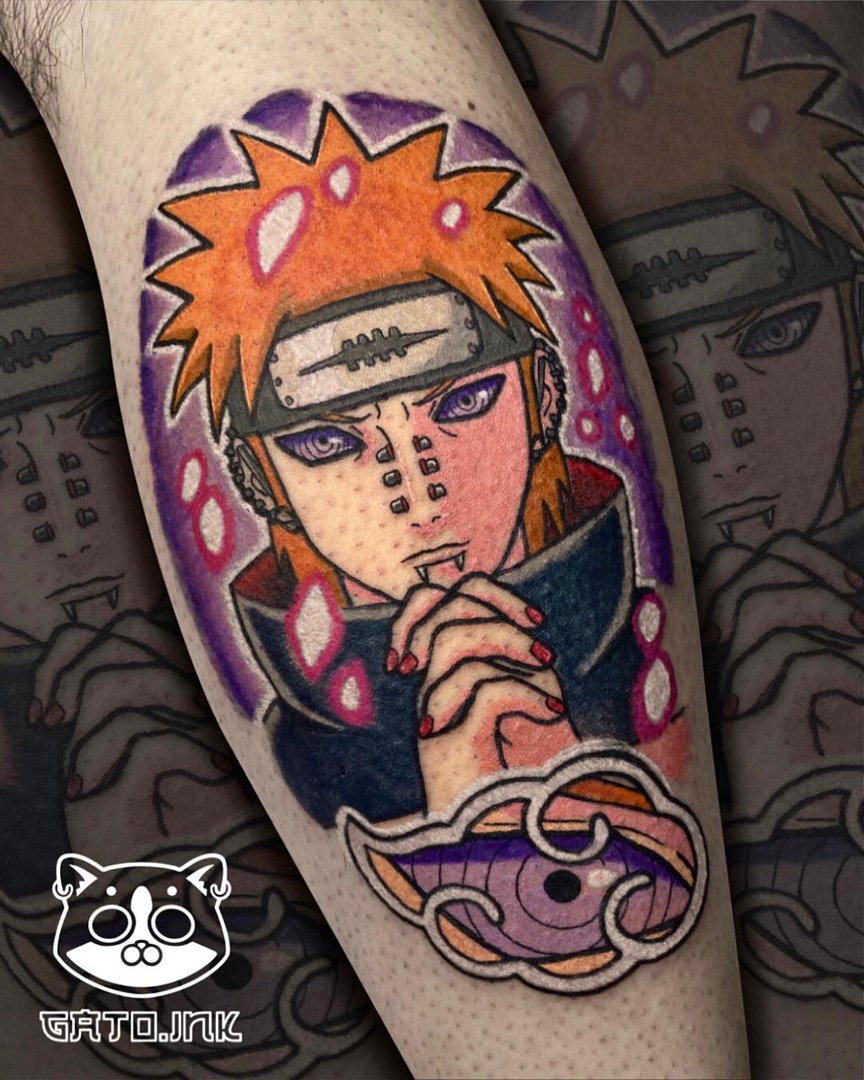Anime tattoo by Martin Fortuño