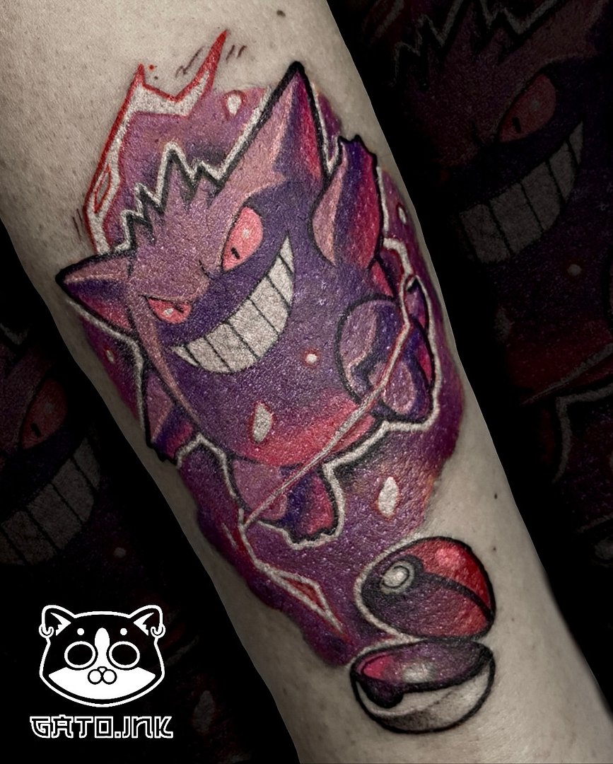 Anime tattoo by Martin Fortuño