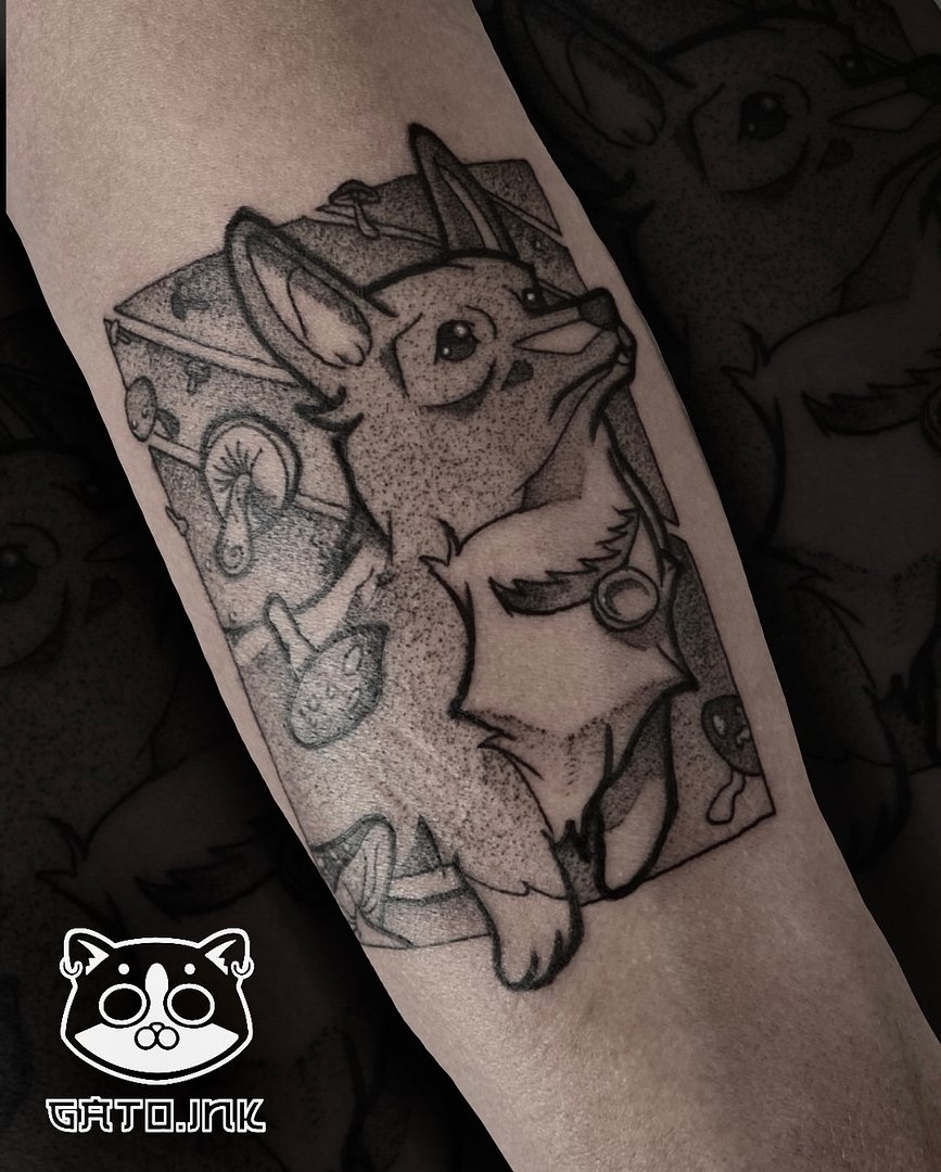 Anime tattoo by Martin Fortuño