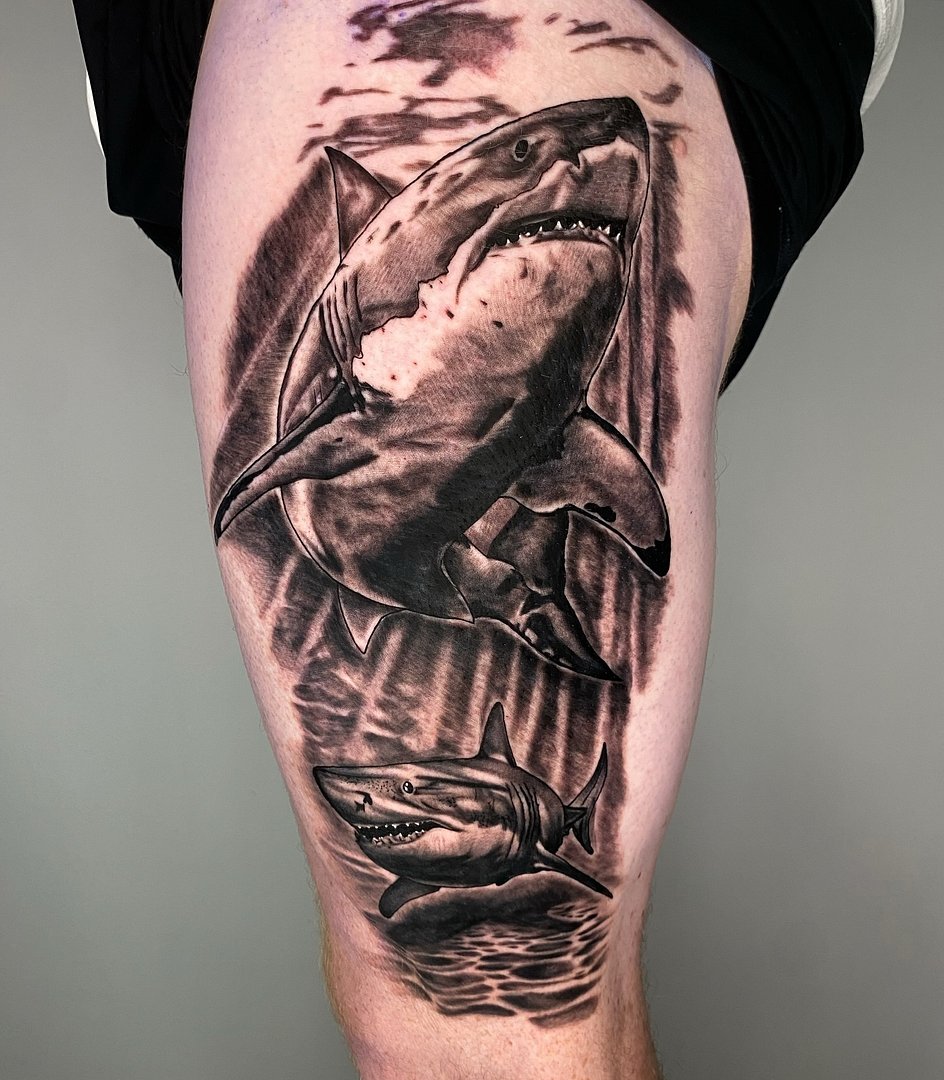 Dotwork tattoo by Dylan Wilde