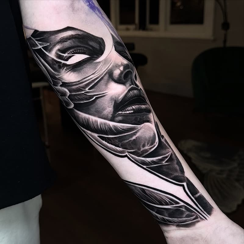 Realism (black & grey) by H  E  L  L  R  A  Z  O  R