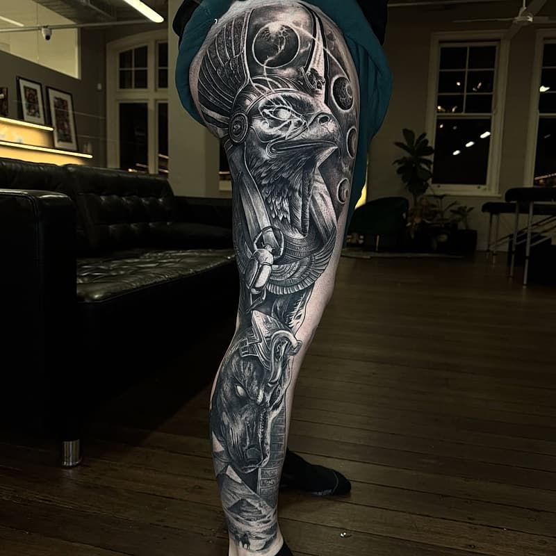 Realism (black & grey) tattoo by H  E  L  L  R  A  Z  O  R