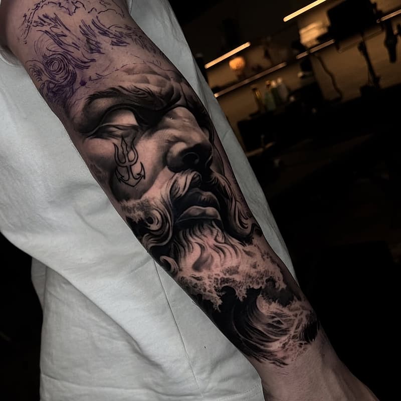 Realism (black & grey) tattoo by H  E  L  L  R  A  Z  O  R