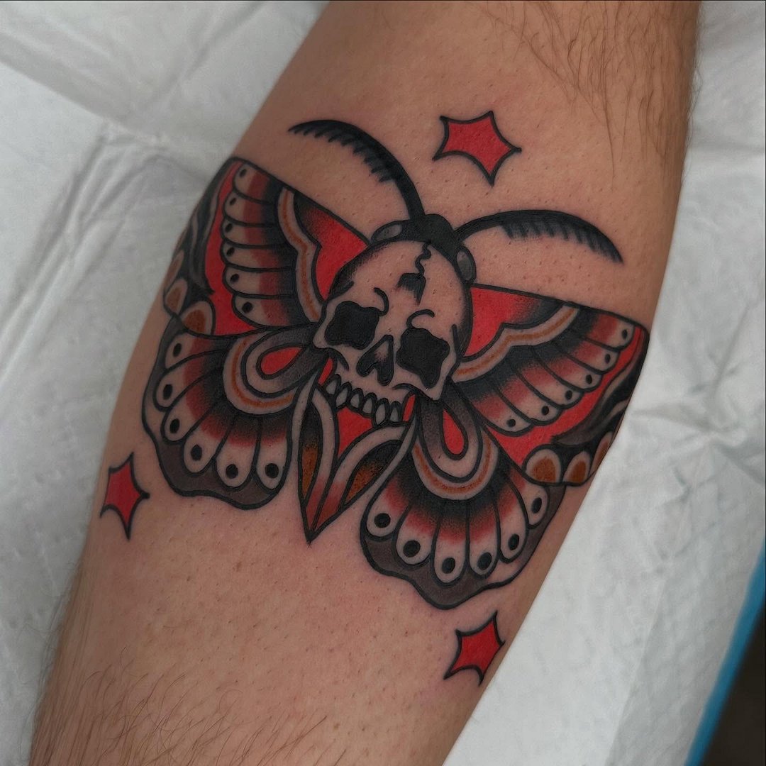 American Traditional tattoo by Shane Castle