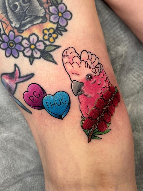 Neo-Traditional tattoo by Courtney • Puddy Tatts