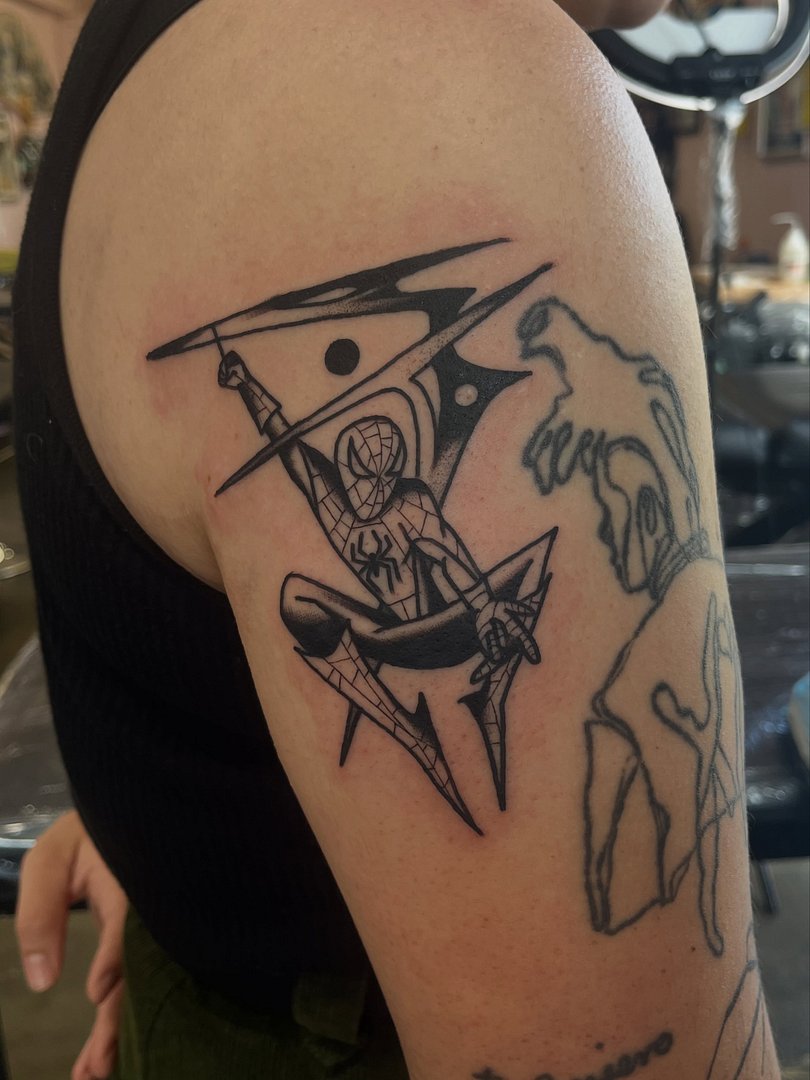 Surrealism tattoo by Mitch Gore SOoS