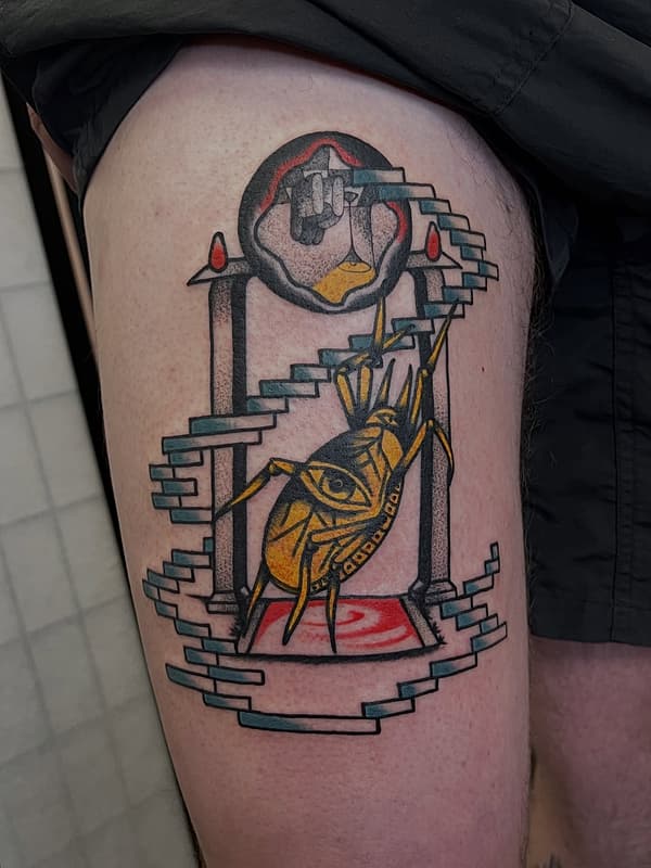 Tattoo by Mitch Gore SOoS in Melbourne