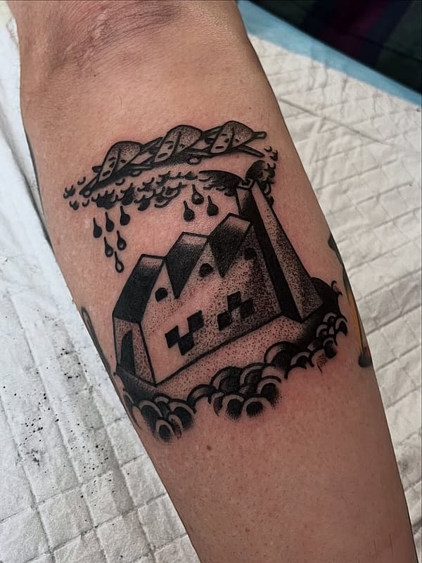 Surrealism tattoo by Mitch Gore SOoS