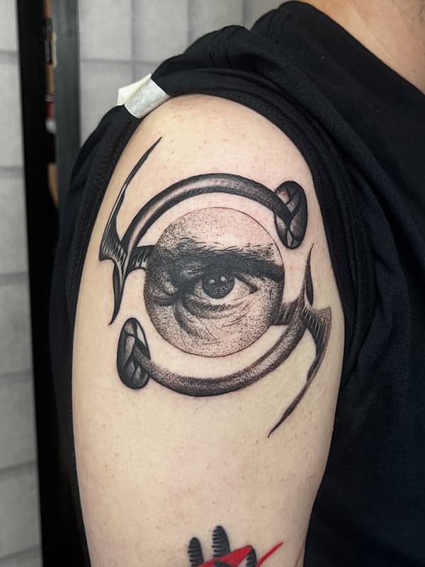 Tattoo by Mitch Gore SOoS in Australia