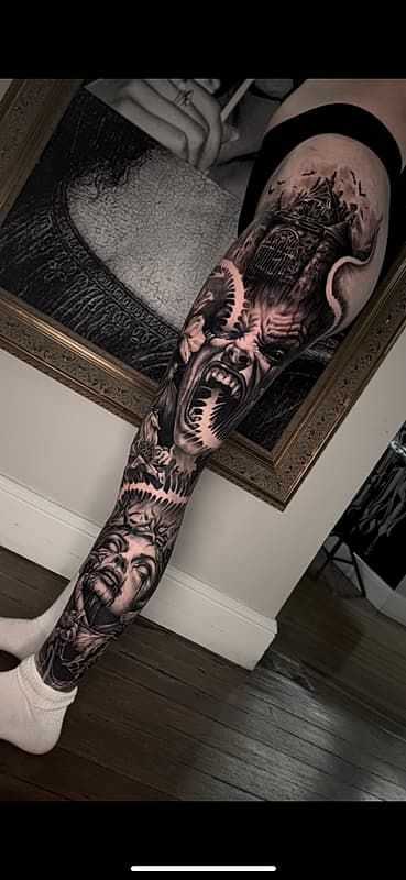 Tattoo by 𝕮𝖍𝖆𝖗𝖑𝖔𝖙𝖙𝖊 🕸️ in Brisbane