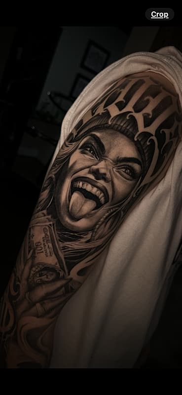 Tattoo by 𝕮𝖍𝖆𝖗𝖑𝖔𝖙𝖙𝖊 🕸️ in Brisbane