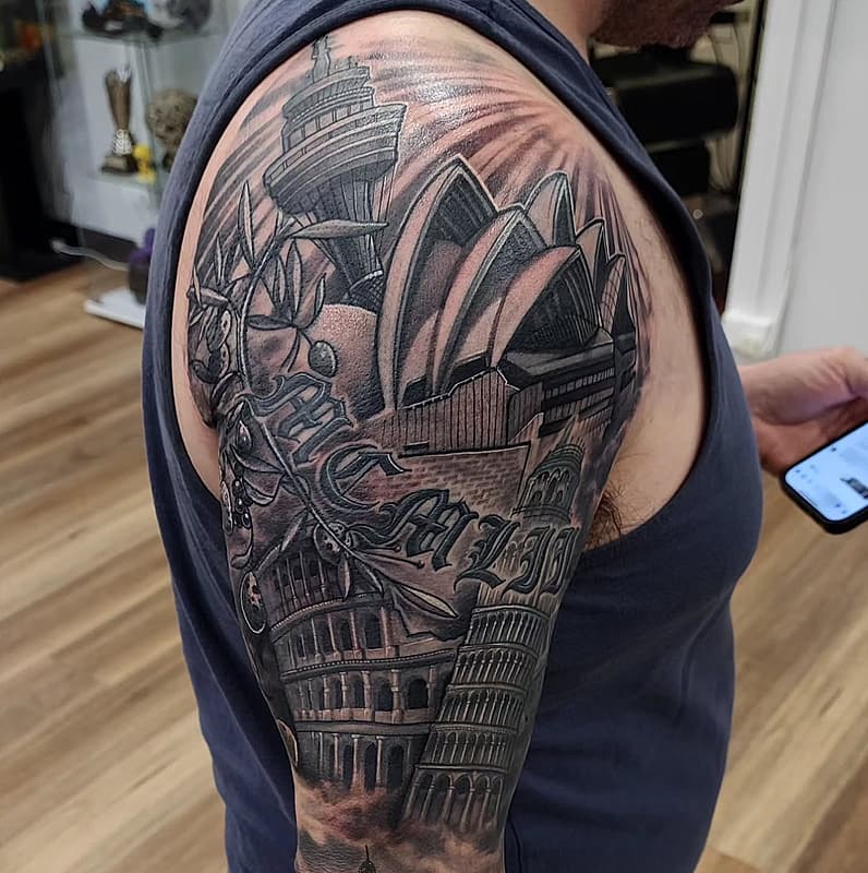 Tattoo by Clint Morningstar