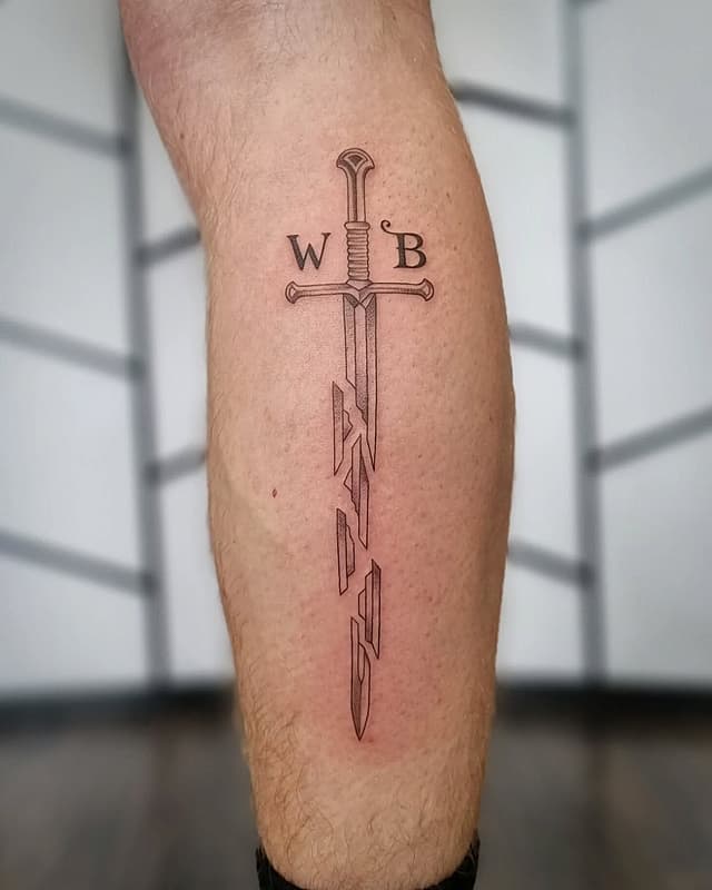 Illustrative tattoo by Kat Clarke