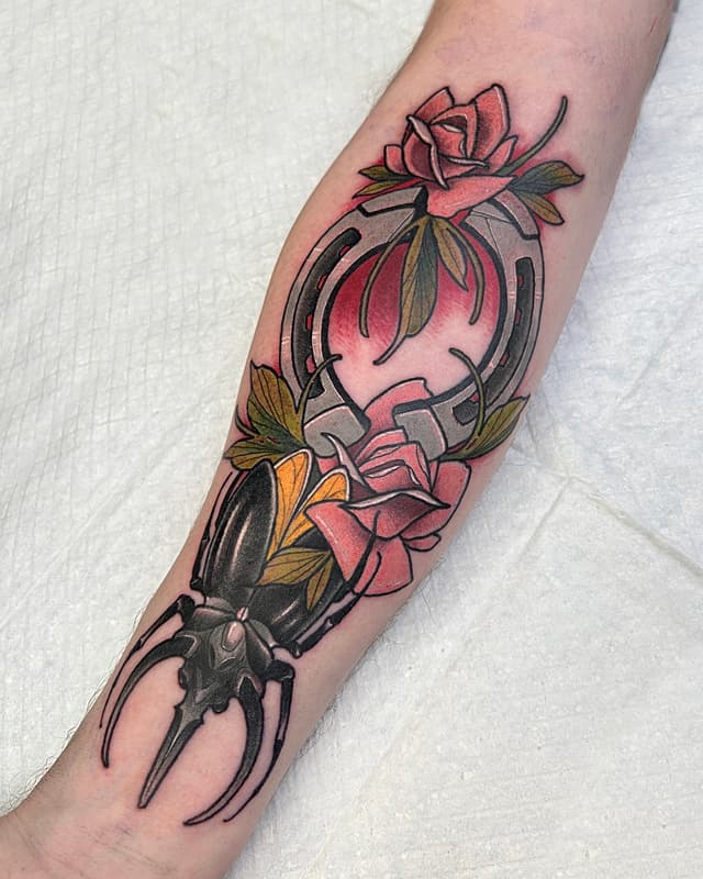 Neo-Traditional tattoo by Seth Zuiev 