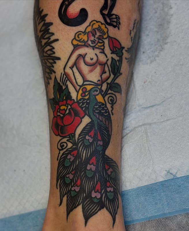 Tattoo by Ben Rorke in Australia