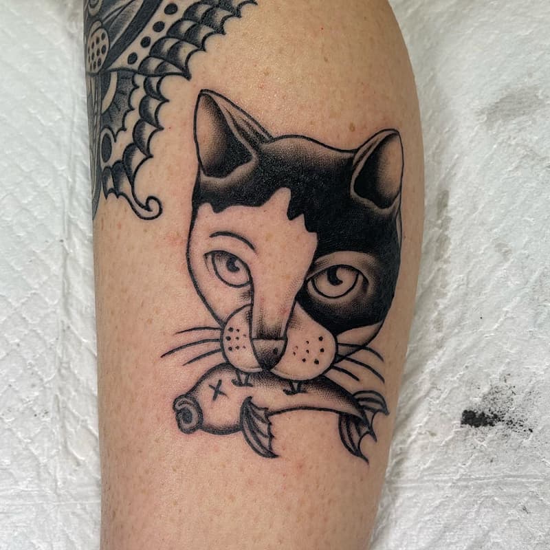 American Traditional tattoo by Josh Fiebig - Adelaide Tattoo Artist