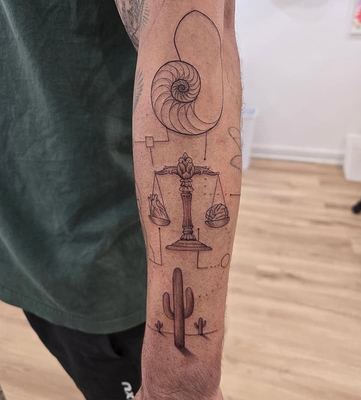 American Traditional tattoo by Michael Baker Tattooer