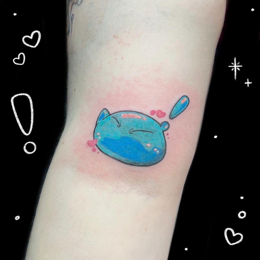 Anime tattoo by trin