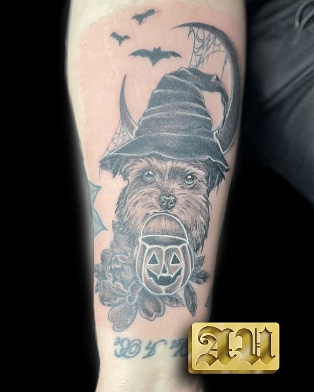 Anime tattoo by Dylan Fontanero