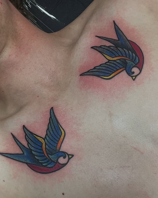 Anime tattoo by Dylan Fontanero