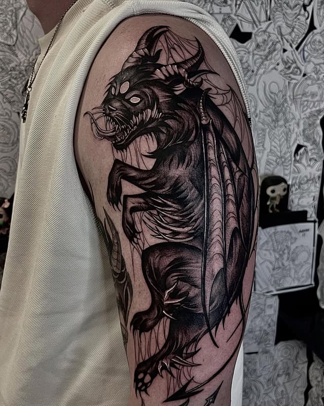 Anime tattoo by Ali