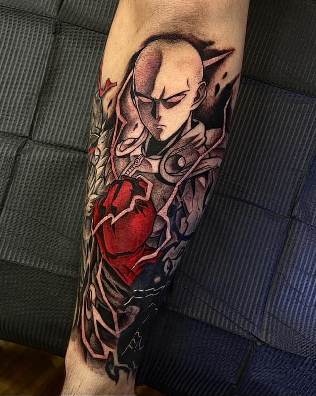 Anime tattoo by Ali
