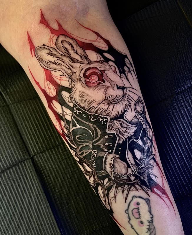 Anime tattoo by Ali