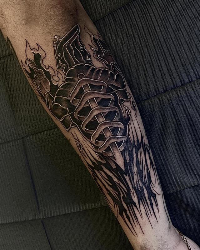 Anime tattoo by Ali