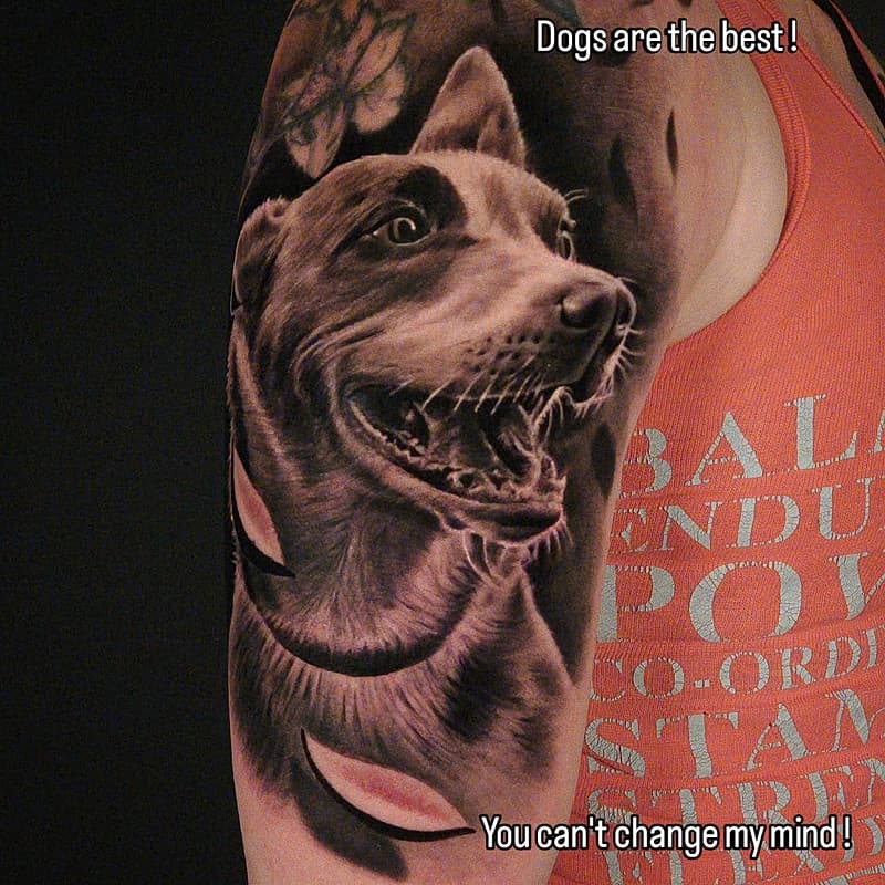 Realism (black & grey) tattoo by Nikola Sijacki