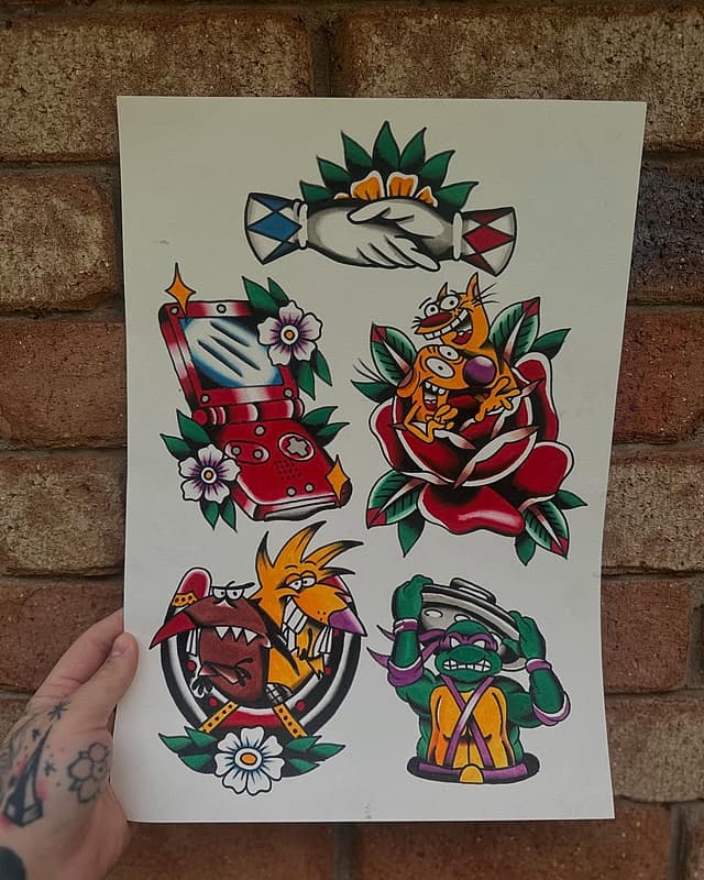 Traditional tattoo by 𝕽𝖚𝖘𝖘𝖊𝖑𝖑 𝖇𝖗𝖔𝖜𝖓