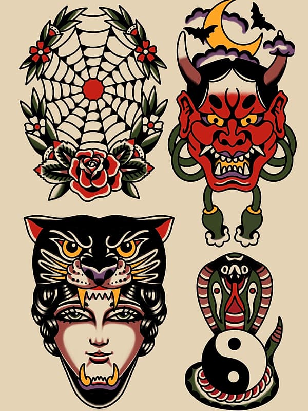 Traditional tattoo by 𝕽𝖚𝖘𝖘𝖊𝖑𝖑 𝖇𝖗𝖔𝖜𝖓